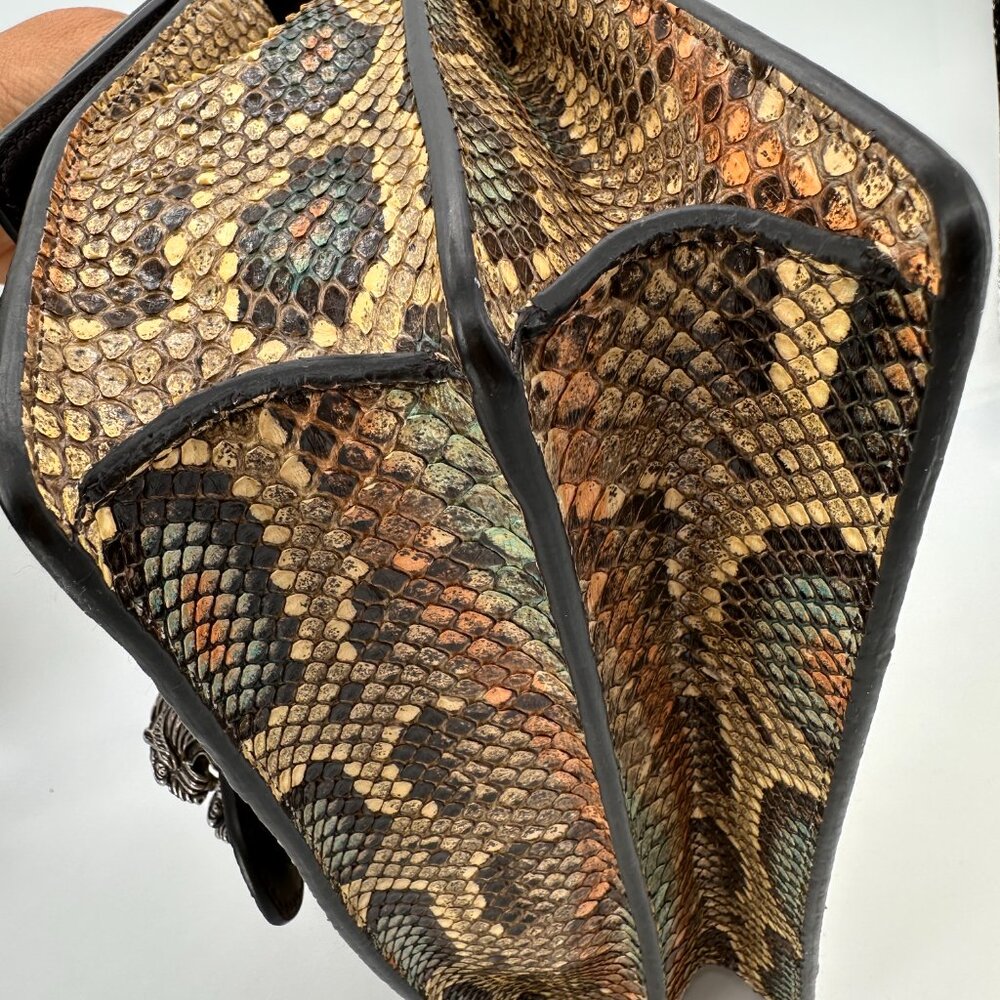Gucci Multicolor Snakeskin Medium Dionysus Shoulder Bag - Picture 9 of 14